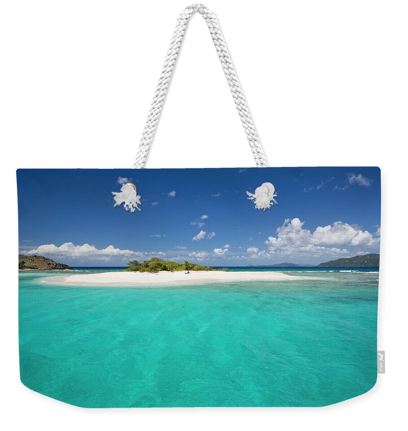 Scenics Weekender Tote Bag featuring the photograph Sandy Spit by Karl Weatherly
