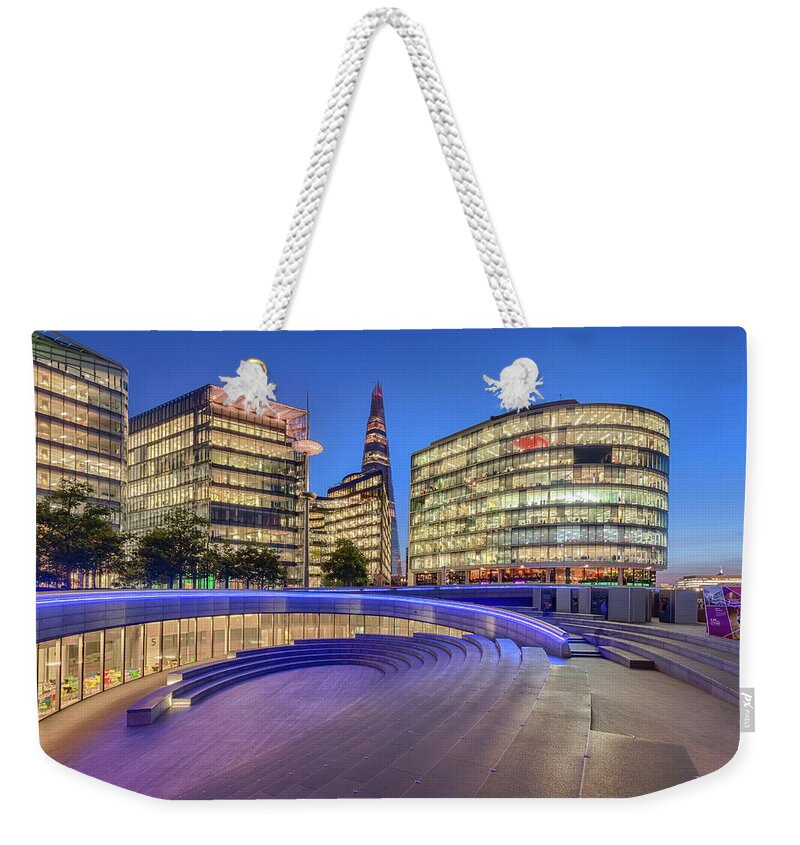 Built Structure Weekender Tote Bag featuring the photograph Scoop by Enzo Figueres