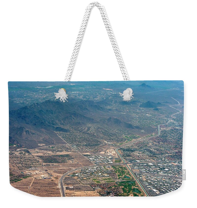 Geology Weekender Tote Bag featuring the photograph Scottsdale, Arizona, Usa by Brian Stablyk