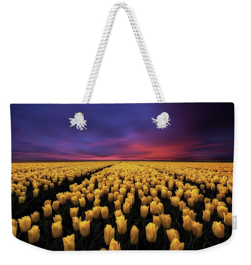 Landscape Weekender Tote Bag featuring the photograph Secret garden by Jorge Maia
