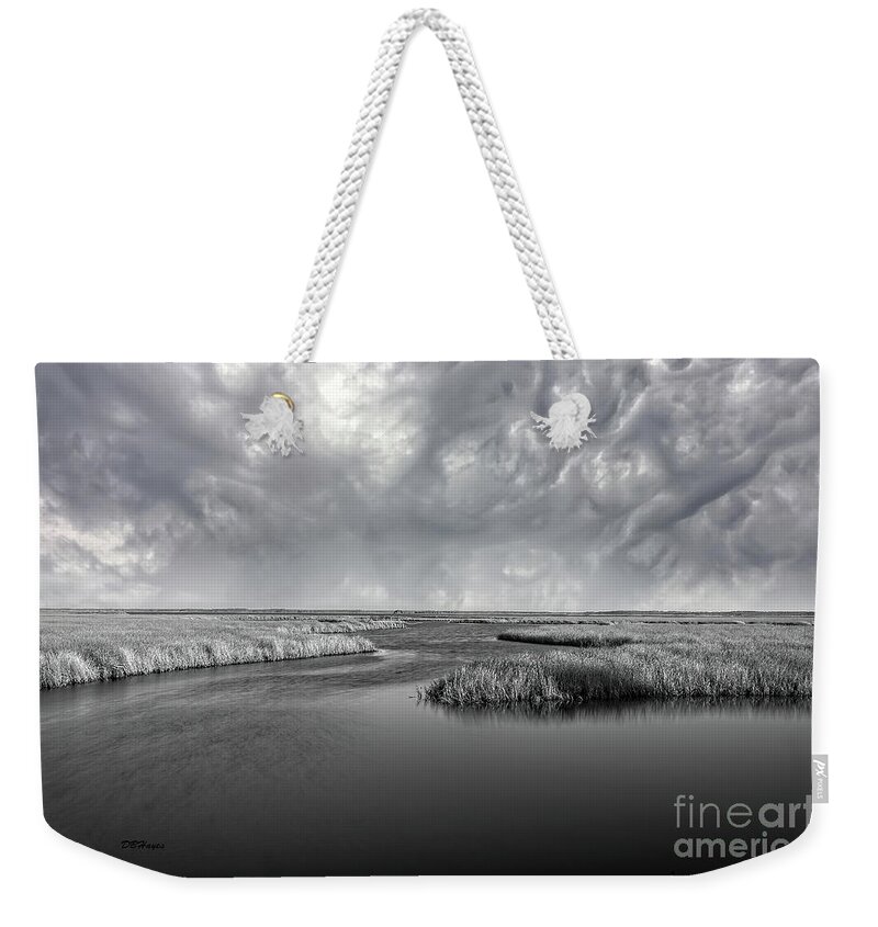 Landscape Weekender Tote Bag featuring the photograph Serenity Before The Storm by DB Hayes