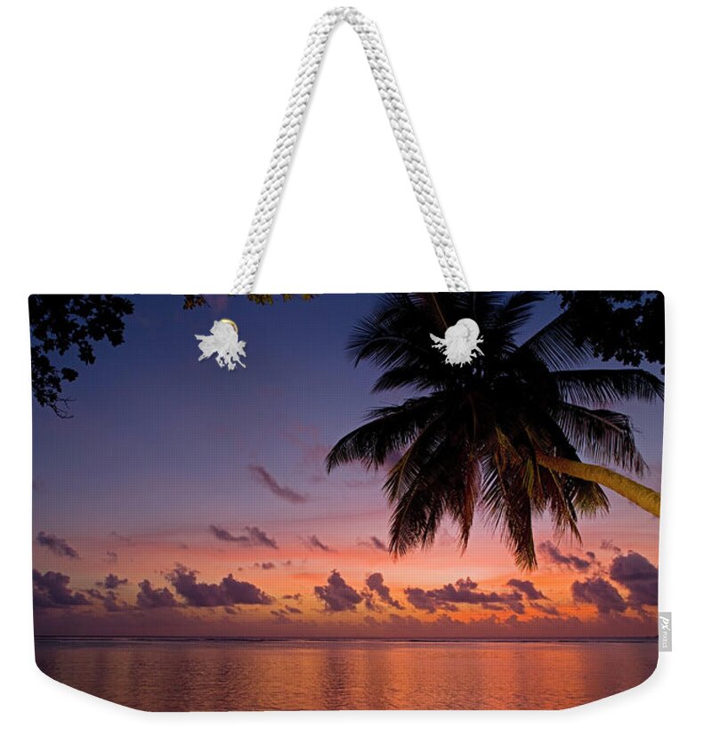 Scenics Weekender Tote Bag featuring the photograph Seychelles, Anse Severe, La Digue by Siegfried Layda