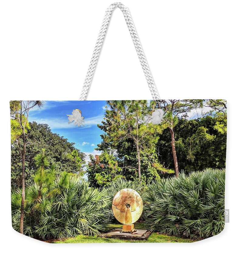 Sunny Weekender Tote Bag featuring the photograph Shine Bright by Portia Olaughlin