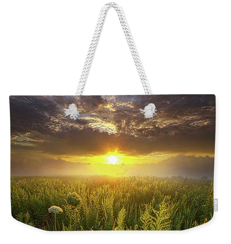 Life Weekender Tote Bag featuring the photograph Silence Is The Language Of God by Phil Koch