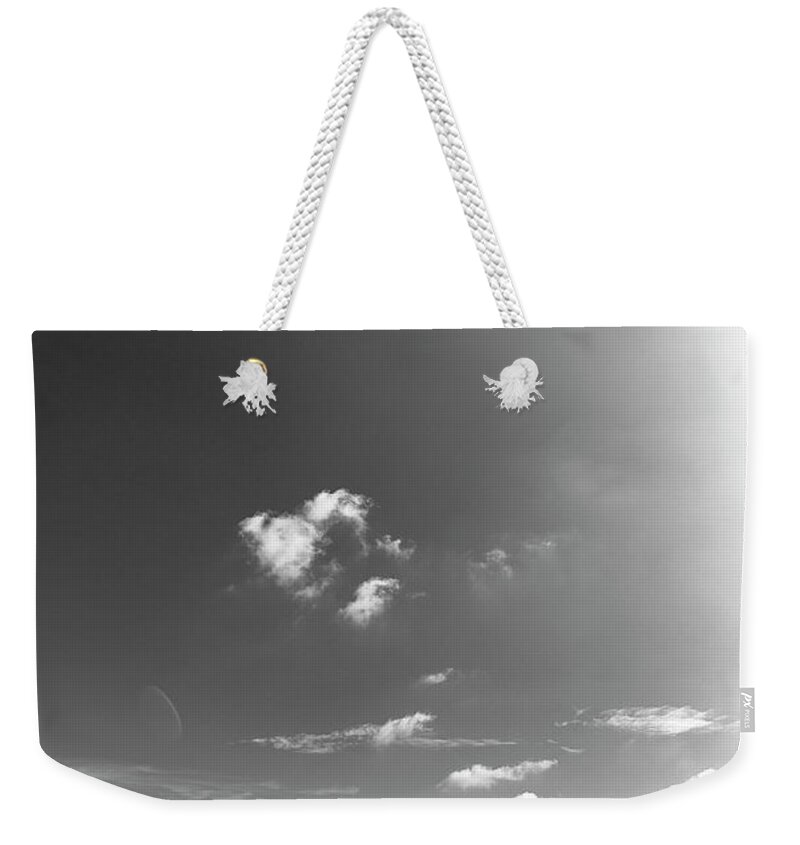 Skyline Weekender Tote Bag featuring the photograph Skyline by Peter Hull