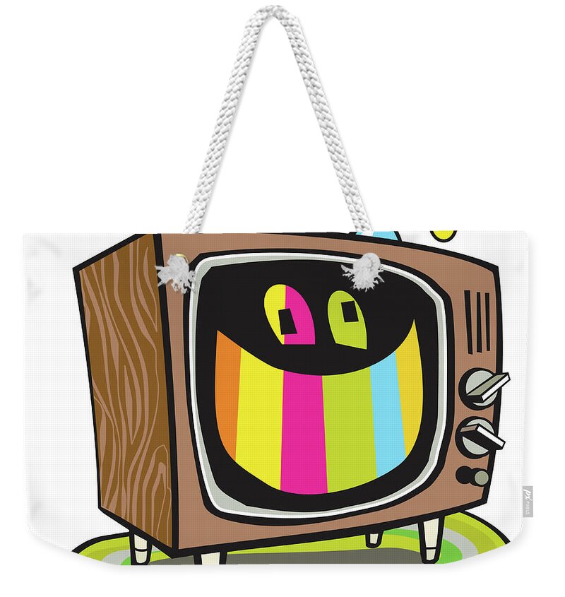 Television Program Weekender Tote Bags