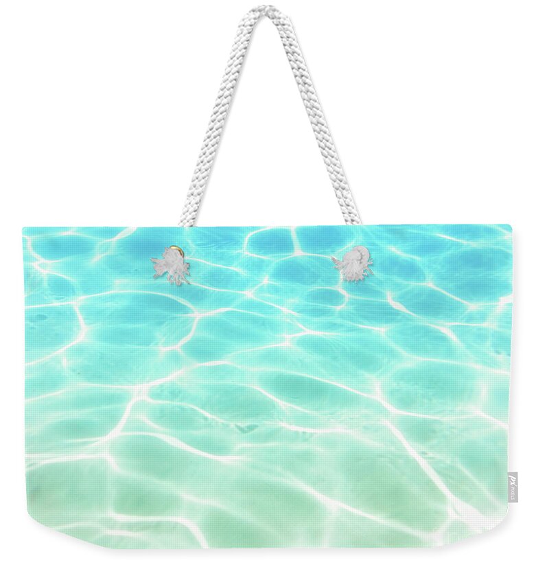 Pool Weekender Tote Bag featuring the photograph Soft and Light 40 by Becqi Sherman