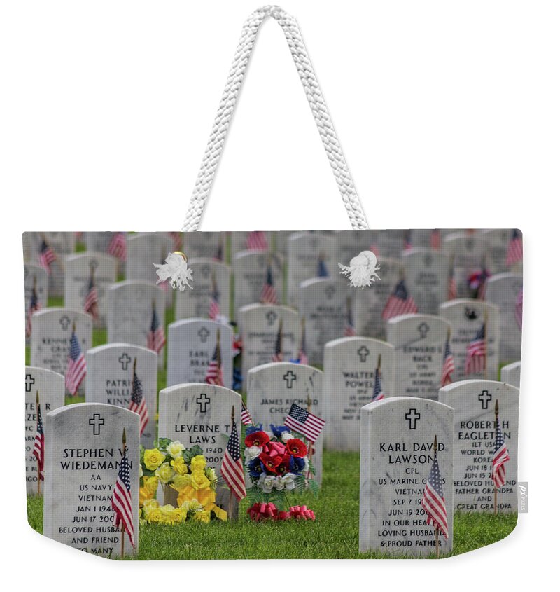 Some Sacrificed All Weekender Tote Bag featuring the photograph Some Sacrificed All by Joe Kopp