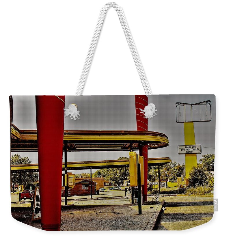 Sonic Weekender Tote Bag featuring the photograph Sonic by Randy Sylvia