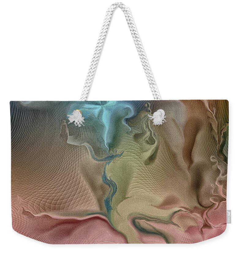 Soul Weekender Tote Bag featuring the digital art Souls In Heaven by Leo Symon