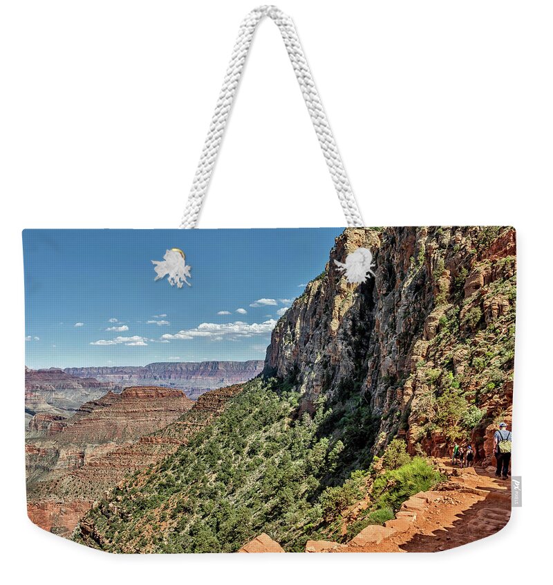 Grand Canyon National Park Weekender Tote Bag featuring the photograph South Kaibab Trail 46 by Marisa Geraghty Photography