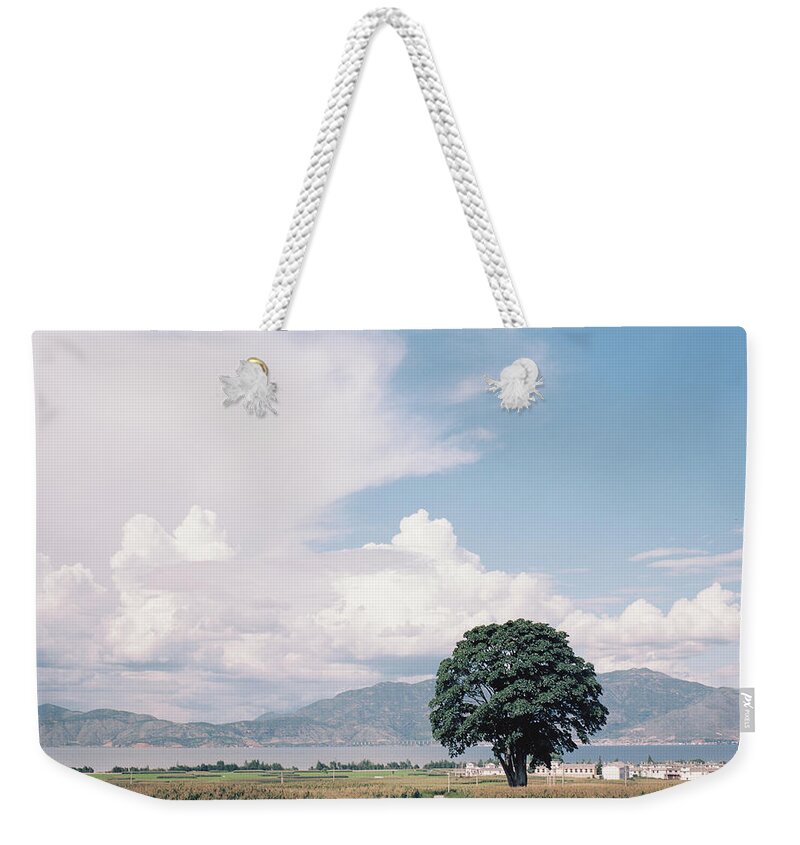 Scenics Weekender Tote Bag featuring the photograph South Of The Clouds by Winxd