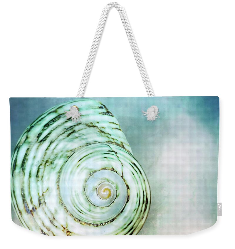 Seashell Weekender Tote Bag featuring the photograph Spinning In The Clouds by Kathi Mirto
