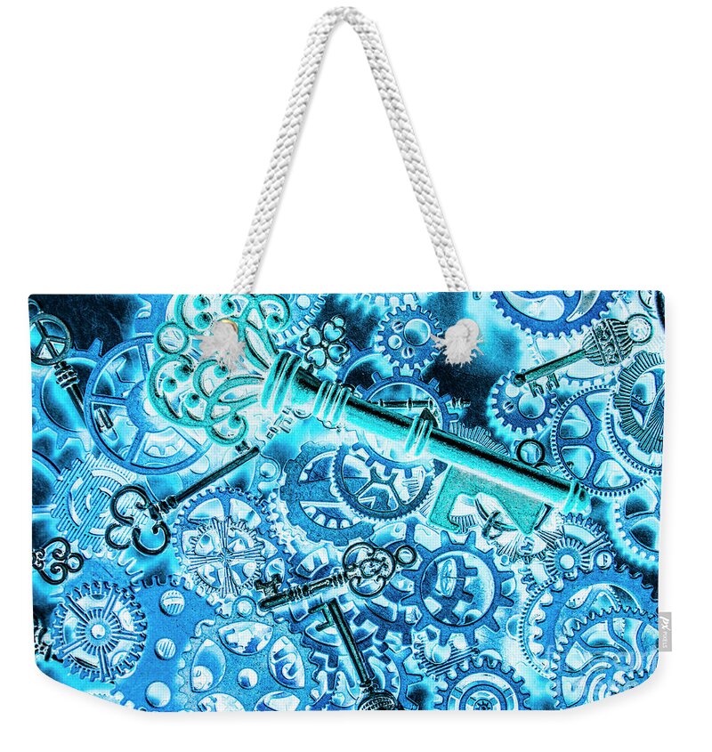 Abstract Weekender Tote Bag featuring the photograph Spiral by Jorgo Photography