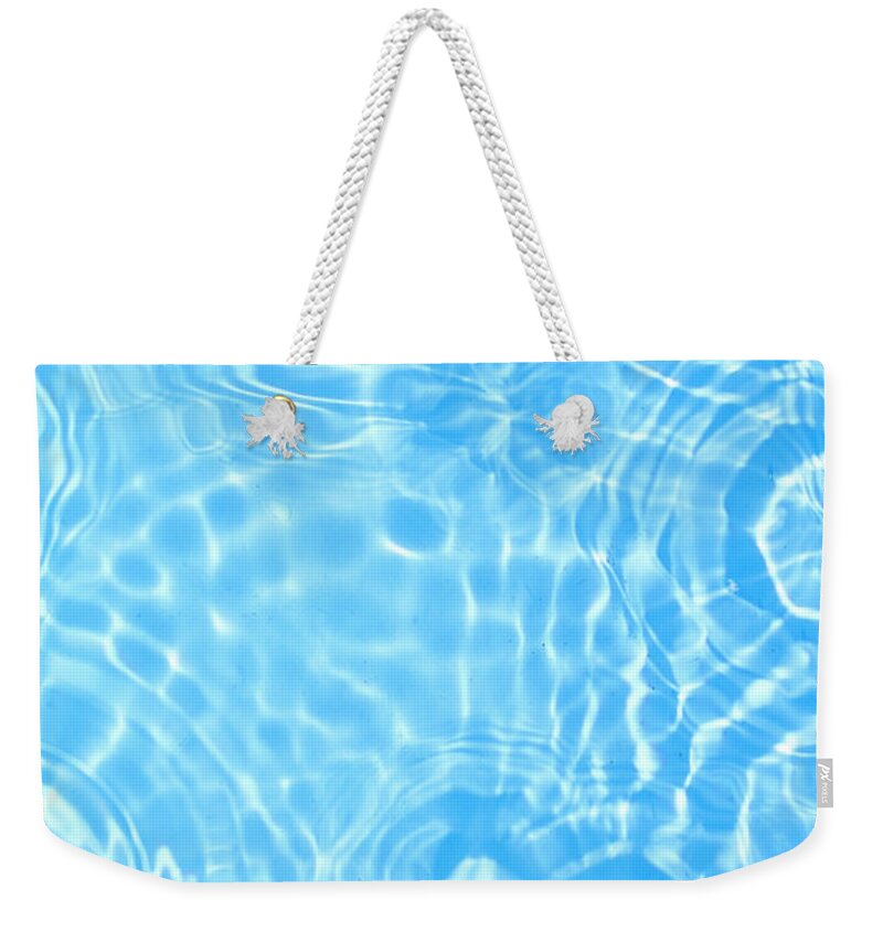 Tranquility Weekender Tote Bag featuring the photograph Splash Pattern by Alex Bramwell