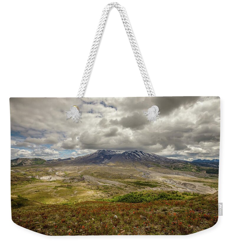 Photosbymch Weekender Tote Bag featuring the photograph Spring at Mt. St. Helens by M C Hood
