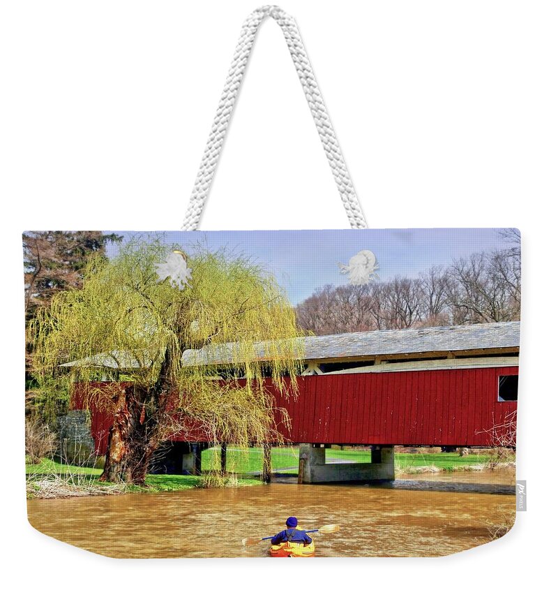 Allentown Weekender Tote Bag featuring the photograph Spring Fever Allentown PA by DJ Florek