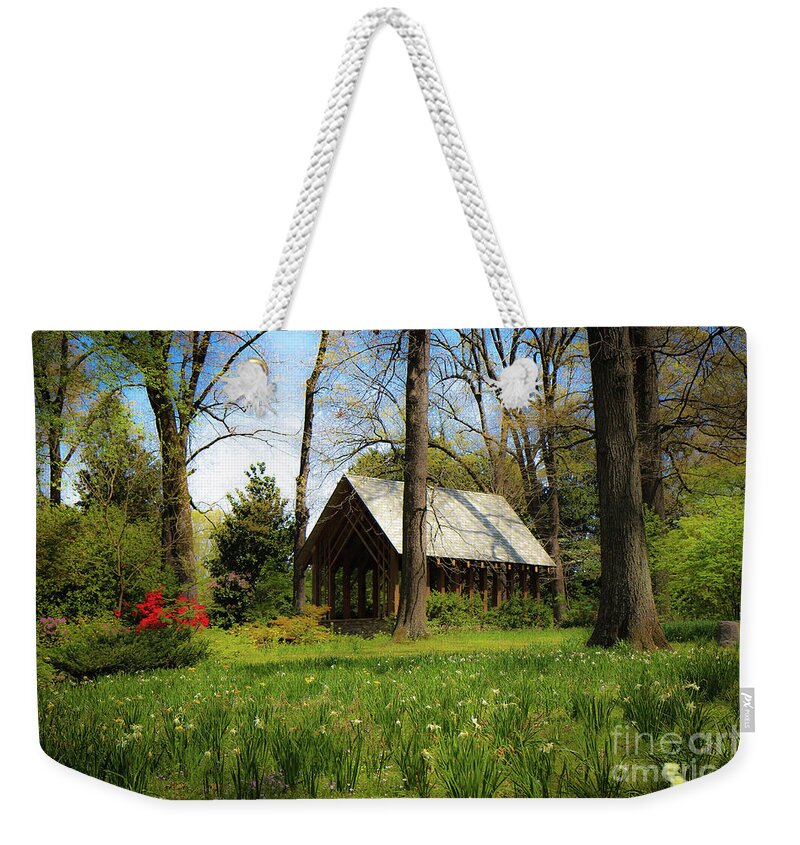 Spring Weekender Tote Bag featuring the photograph Spring in Memphis by Veronica Batterson
