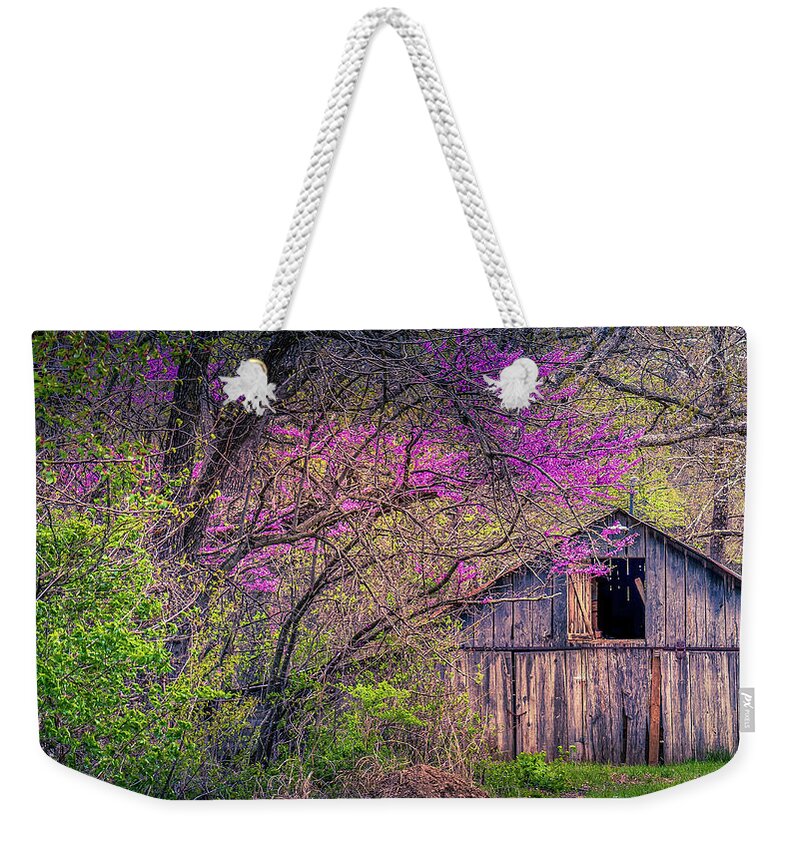 Spring Weekender Tote Bag featuring the photograph Spring in the Ozarks by Allin Sorenson