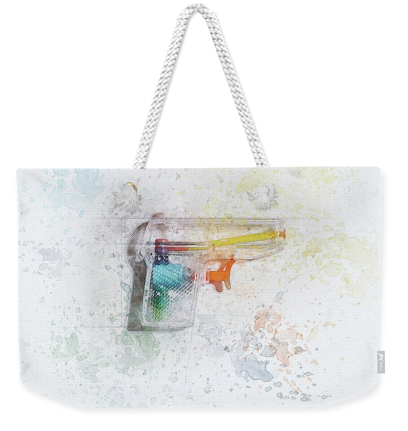 Toy Guns Weekender Tote Bags