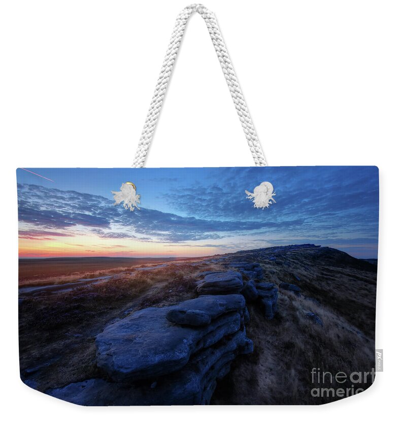 Photography Weekender Tote Bag featuring the photograph Stanage Edge 10.0 by Yhun Suarez