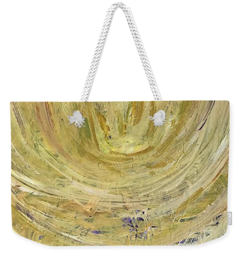 Star Weekender Tote Bag featuring the painting Star belt by Medge Jaspan