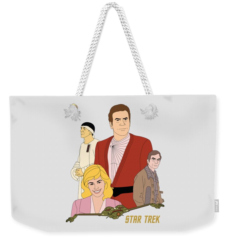 Star Trek The Voyage Home Animated Weekender Tote Bag by Jeff