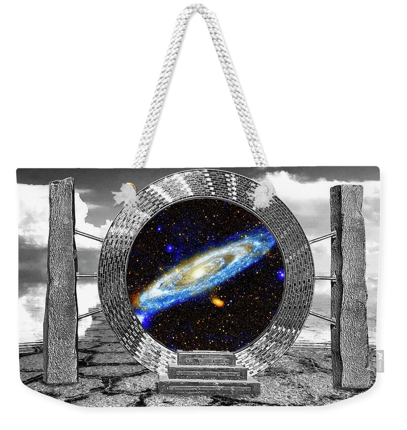 Stargate Weekender Tote Bag featuring the photograph Stargate by Dominic Piperata