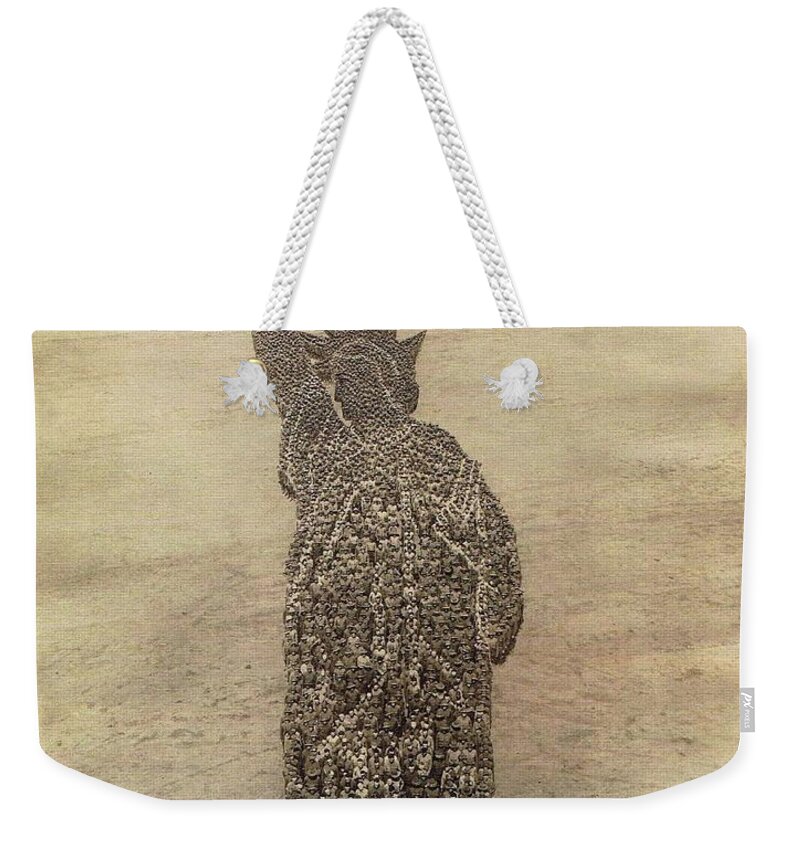 Statue Of Liberty Weekender Tote Bag featuring the photograph Statue of Liberty by Boyd Carter