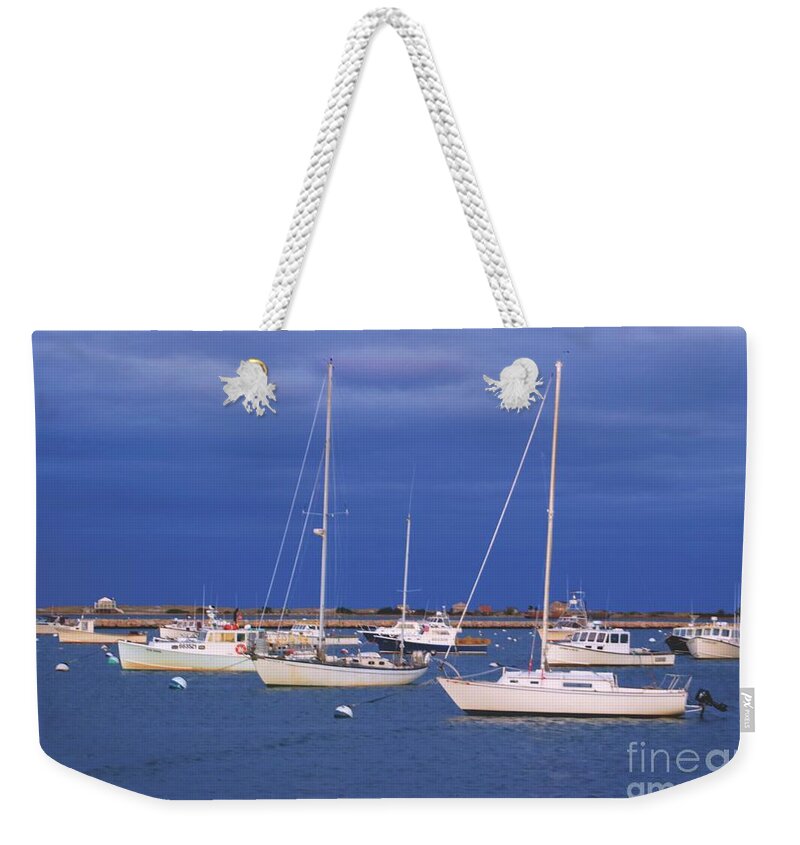 Storm Weekender Tote Bag featuring the photograph Stormy Skies by Amazing Jules