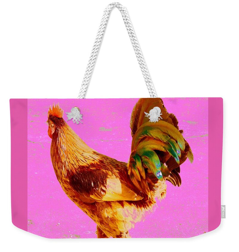 Photograph Weekender Tote Bag featuring the photograph Strut by Debra Grace Addison