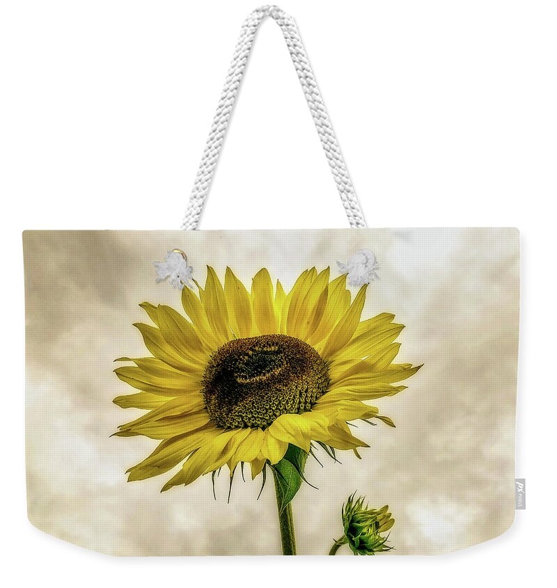 Sunflower Weekender Tote Bag featuring the photograph Sunflower by Anamar Pictures