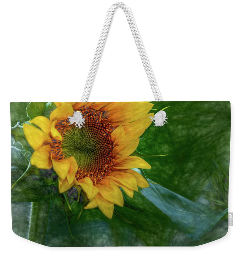 Sunflower Weekender Tote Bag featuring the photograph Sunflower by Rod Best