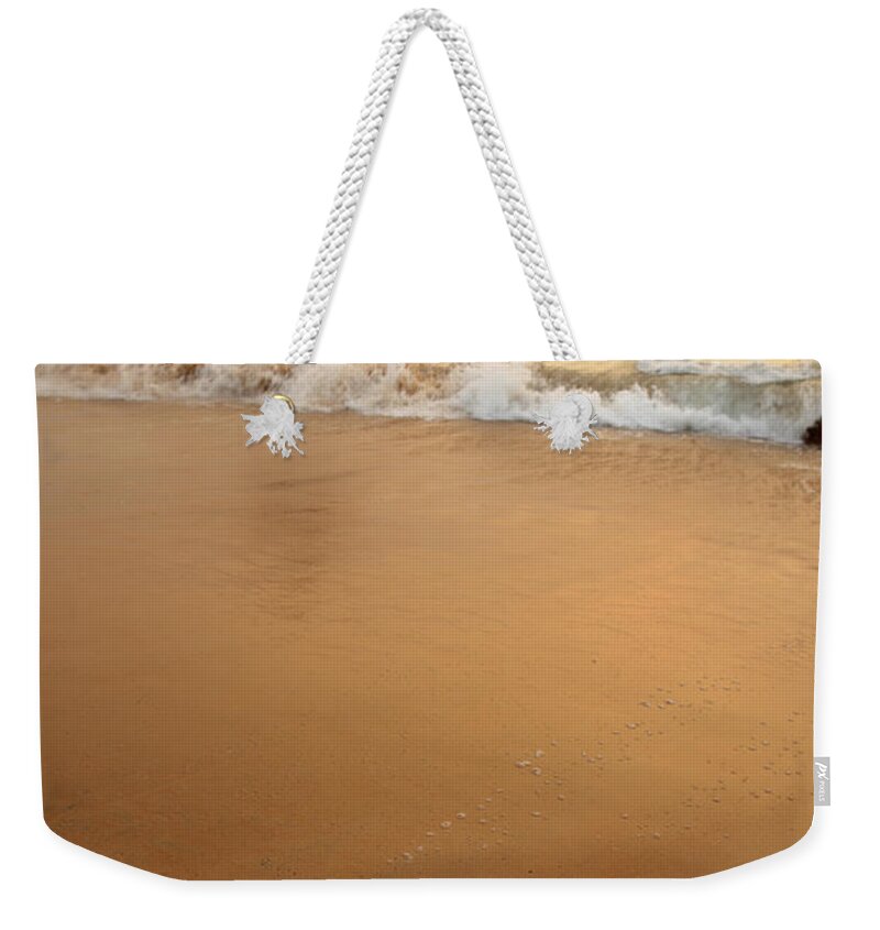 Water's Edge Weekender Tote Bag featuring the photograph Sunset In Goa by Sisoje