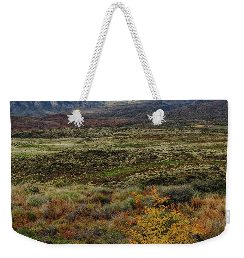 Sunset Point Weekender Tote Bag featuring the photograph Sunset Point Vista by Chance Kafka