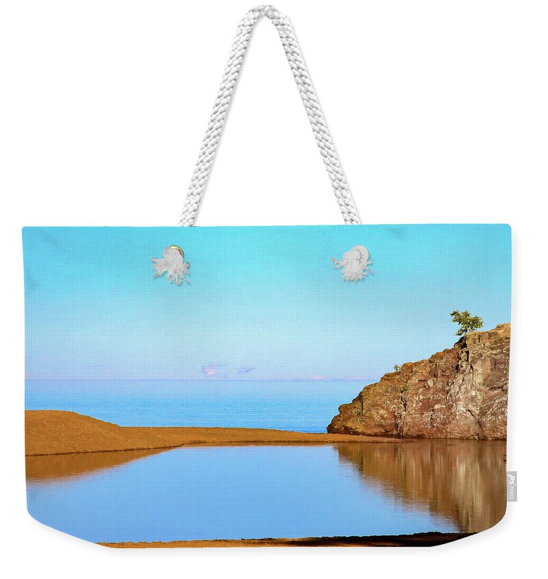 Surreal Afternoon Weekender Tote Bag featuring the photograph Surreal Afternoon by Bonnie Follett