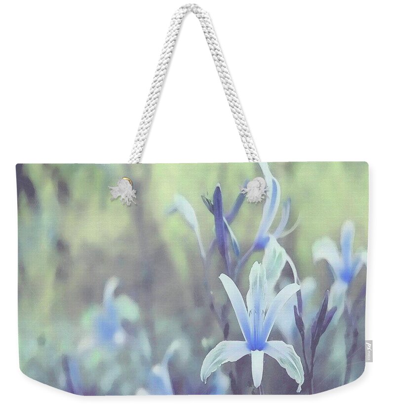 Petal Weekender Tote Bag featuring the photograph Sweet Wednesdays by Angie Johnson
