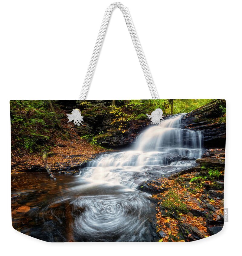 Swirls Weekender Tote Bag featuring the photograph Swirls by Russell Pugh