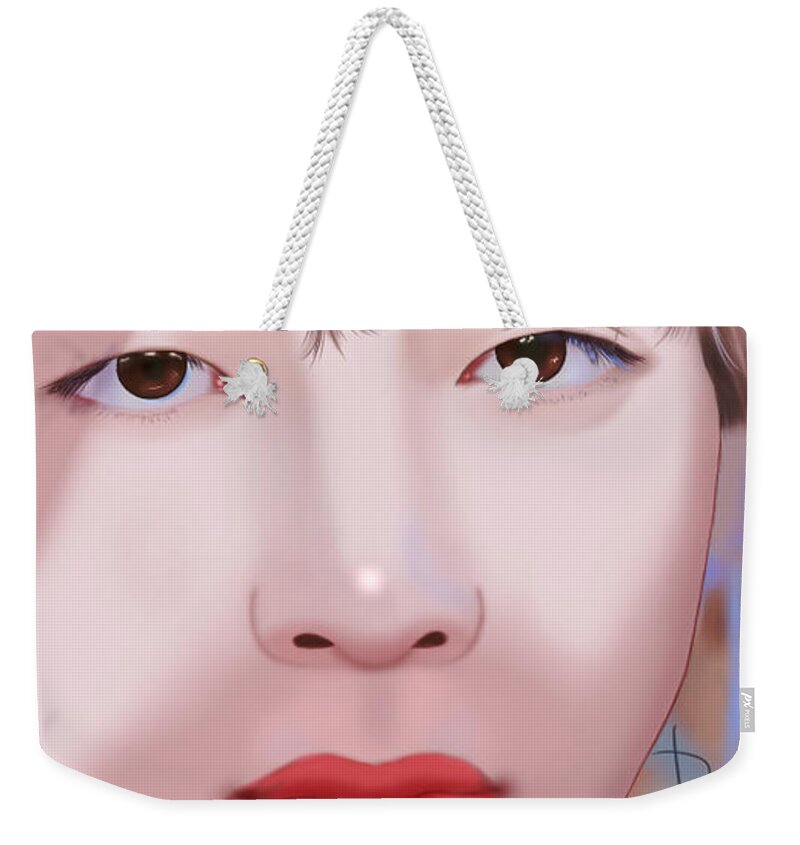 Kim Taehyung Weekender Tote Bag by Jorge Romero - Fine Art America