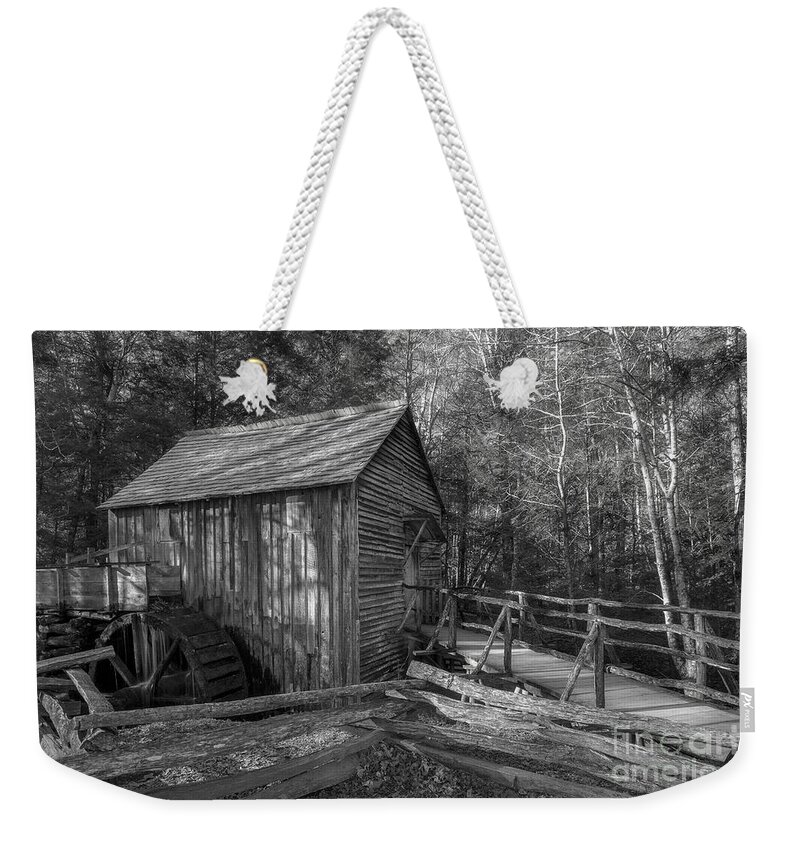 Grist Mill Weekender Tote Bag featuring the photograph Tennessee Mill 2 by Mike Eingle