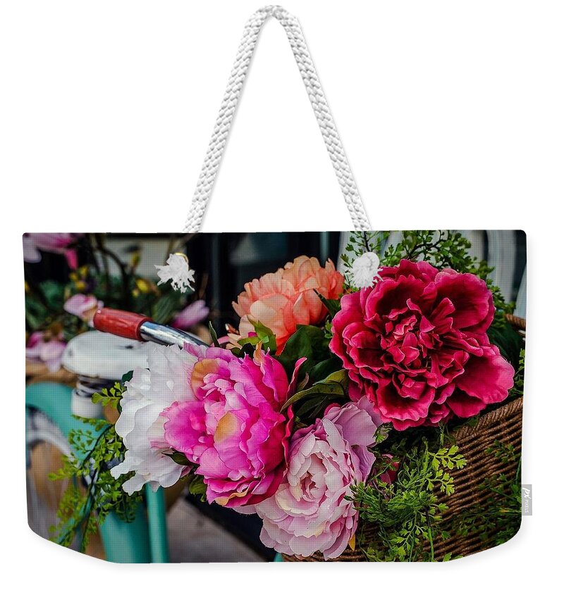 Fowers Weekender Tote Bag featuring the photograph Test Image by Kelley Brenner