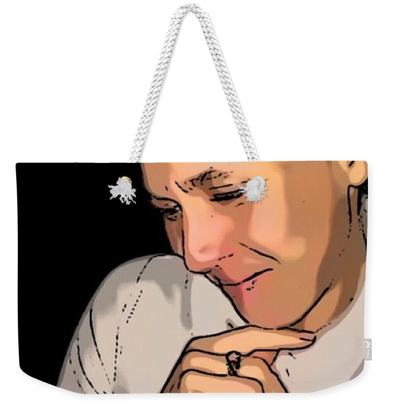 Photoshop Weekender Tote Bag featuring the digital art That's Cool by Steve Glines