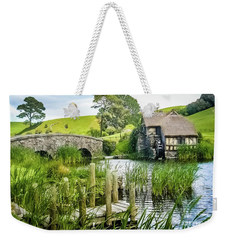 Hobbit Weekender Tote Bag featuring the photograph The Hobbiton by Lyl Dil Creations