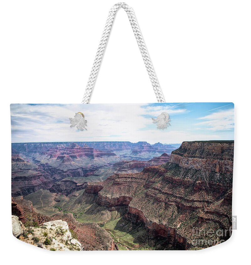 America Weekender Tote Bag featuring the photograph The Lone Road by Ed Taylor