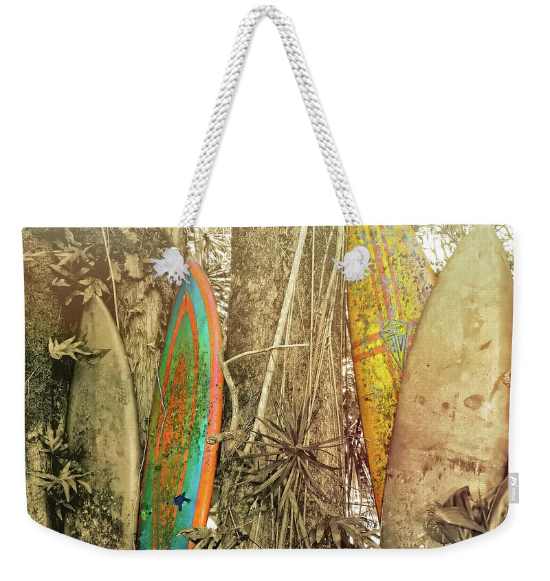 Surfboard Weekender Tote Bag featuring the photograph The Road To Hana by JAMART Photography