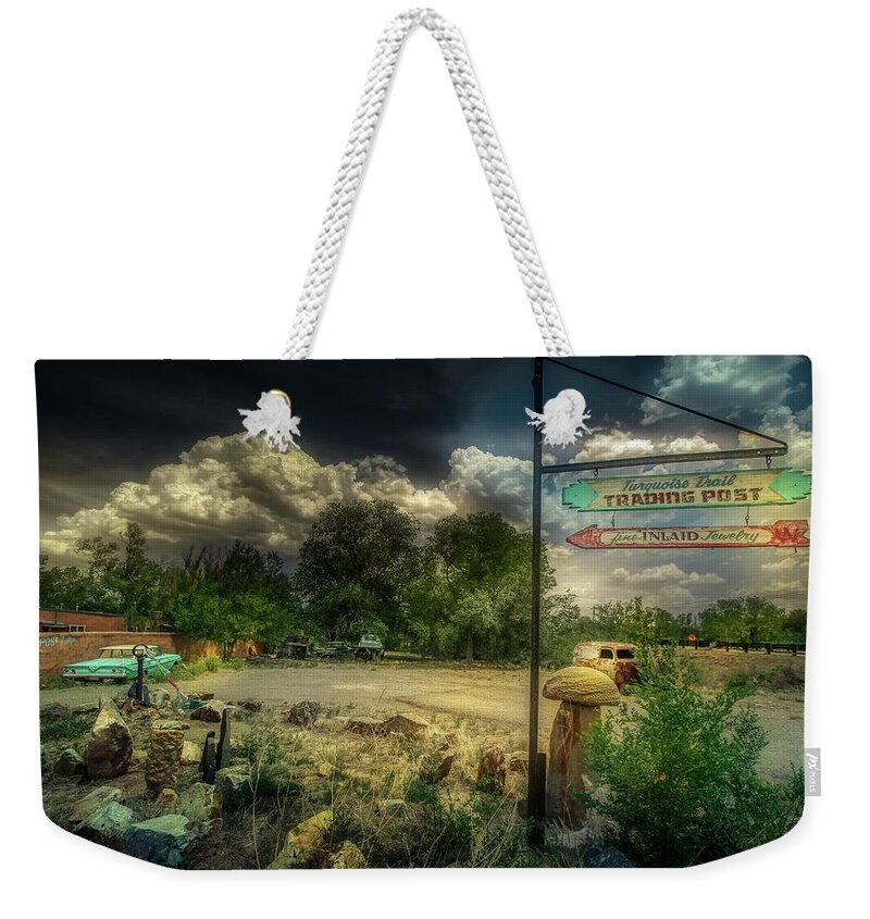 Trading Post Weekender Tote Bag featuring the photograph The Trading Post by Micah Offman