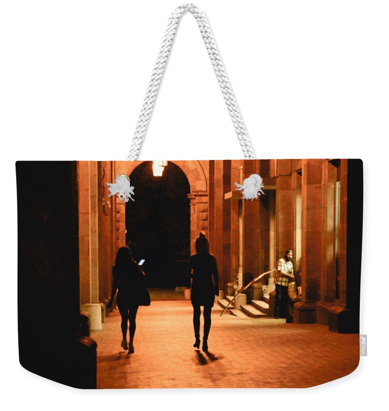 Night Weekender Tote Bag featuring the photograph They've got the look by Yavor Mihaylov
