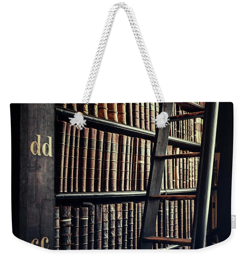 Kremsdorf Weekender Tote Bag featuring the photograph Time Is A Book by Evelina Kremsdorf