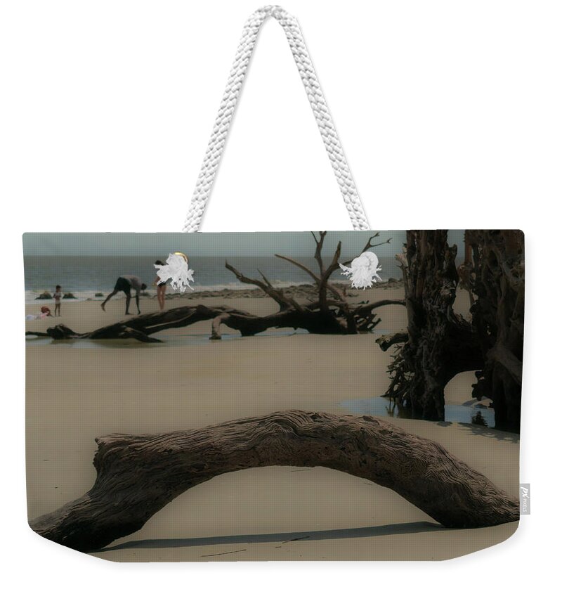 Driftwood Weekender Tote Bag featuring the photograph Timeless Blessings by Vicky Edgerly