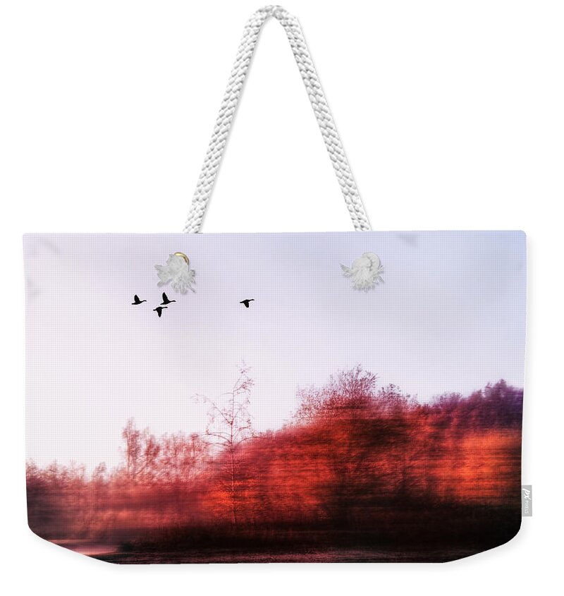 Nature Weekender Tote Bag featuring the photograph Touch of Nature by Jaroslav Buna